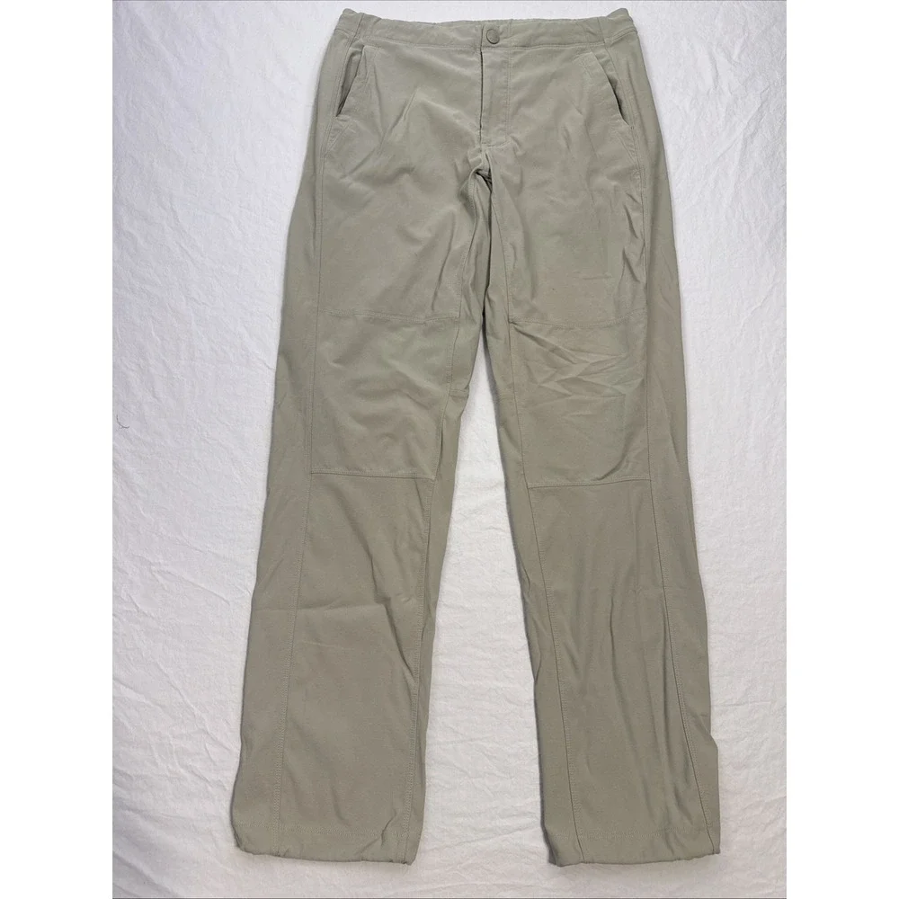 North Face Joggers Men M BEIGE PERFORMANCE JOGGER  Drawstring Casual Hiking
